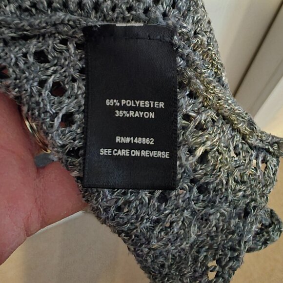 Open knit cardigan sweater from Torrid, size 3 - Picture 4 of 8